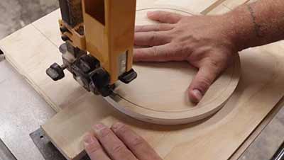 Circle Cutting with Bandsaw