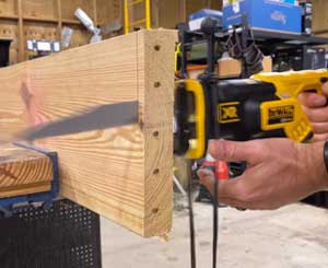 Construction with Reciprocating Saw