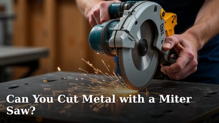 Can You Cut Metal with a Miter Saw?