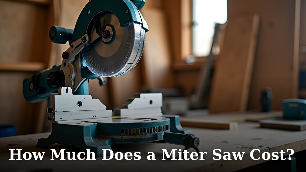 How Much Does a Miter Saw Cost?