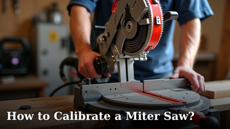 How to Calibrate a Miter Saw?
