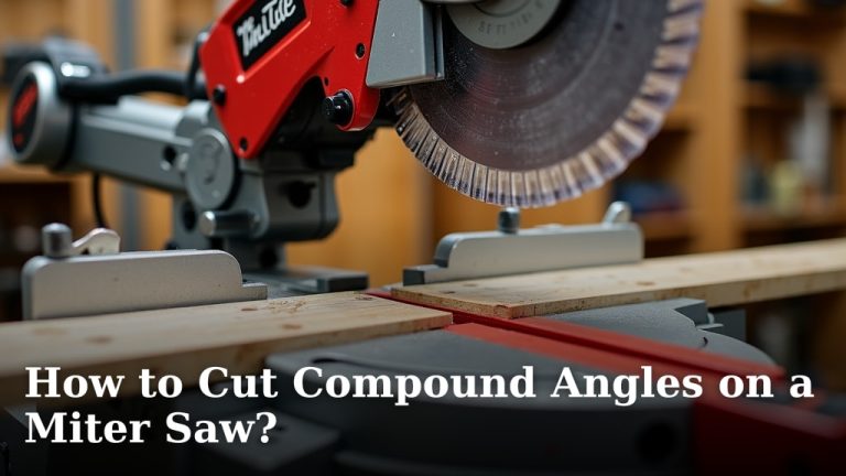 How to Cut Compound Angles on a Miter Saw?