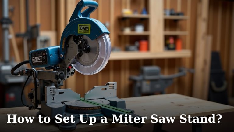 How to Set Up a Miter Saw Stand?