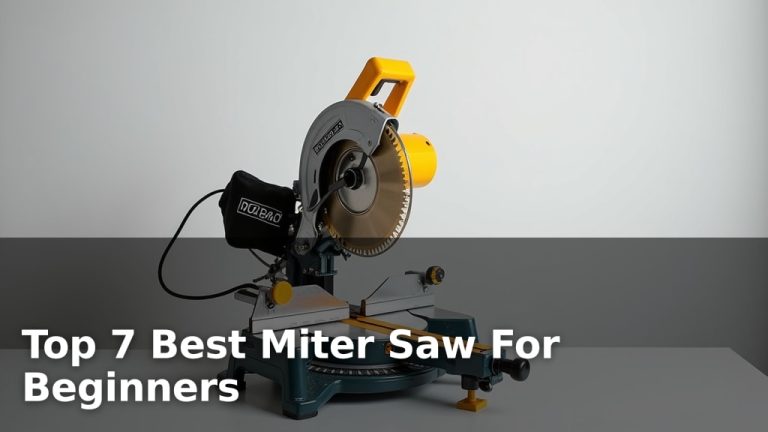 Top 7 Best Miter Saw For Beginners