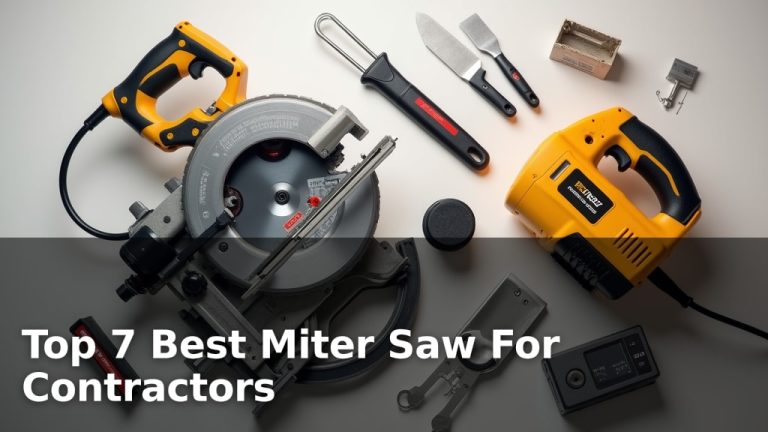 Top 7 Best Miter Saw For Contractors