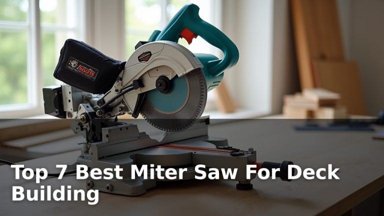 Top 7 Best Miter Saw For Deck Building