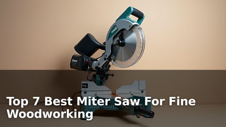 Top 7 Best Miter Saw For Fine Woodworking