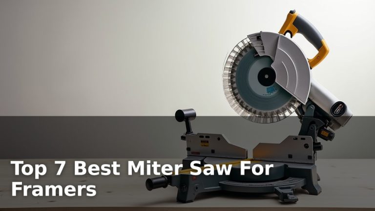 Top 7 Best Miter Saw For Framers