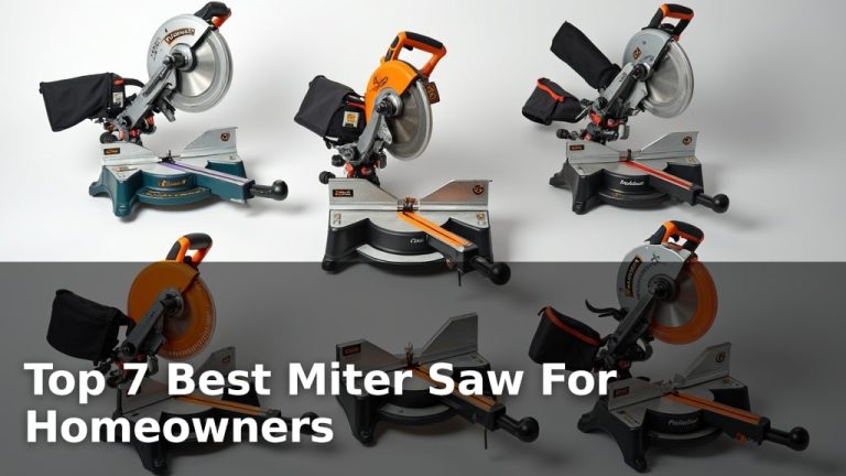 Top 7 Best Miter Saw For Homeowners
