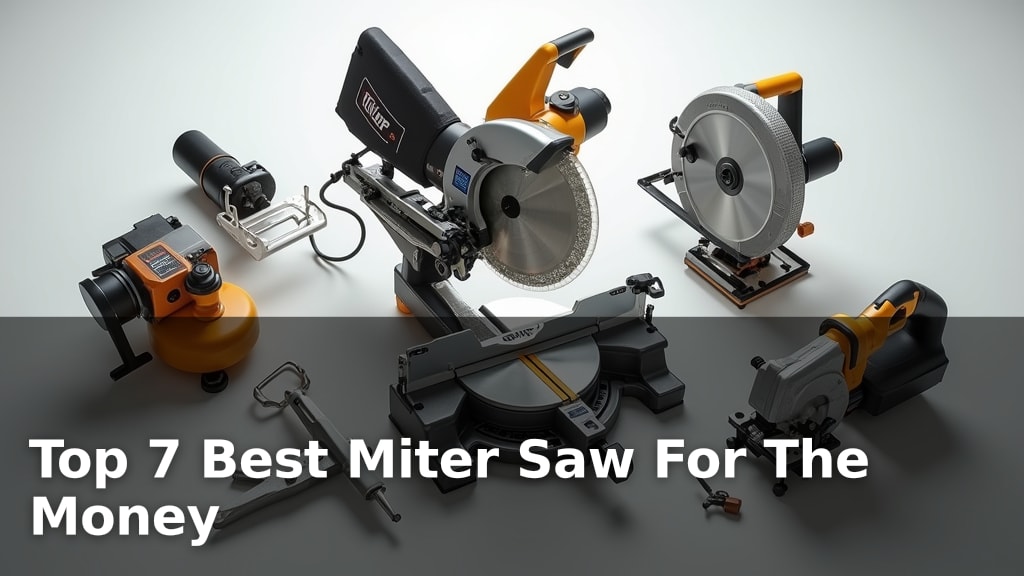 Top 7 Best Miter Saw For The Money