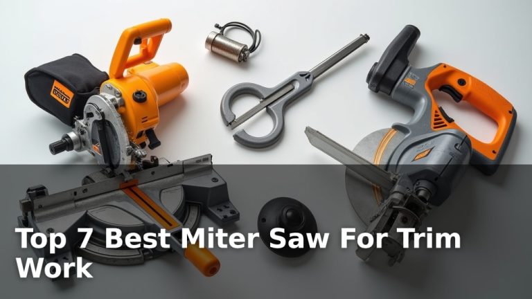 Top 7 Best Miter Saw For Trim Work