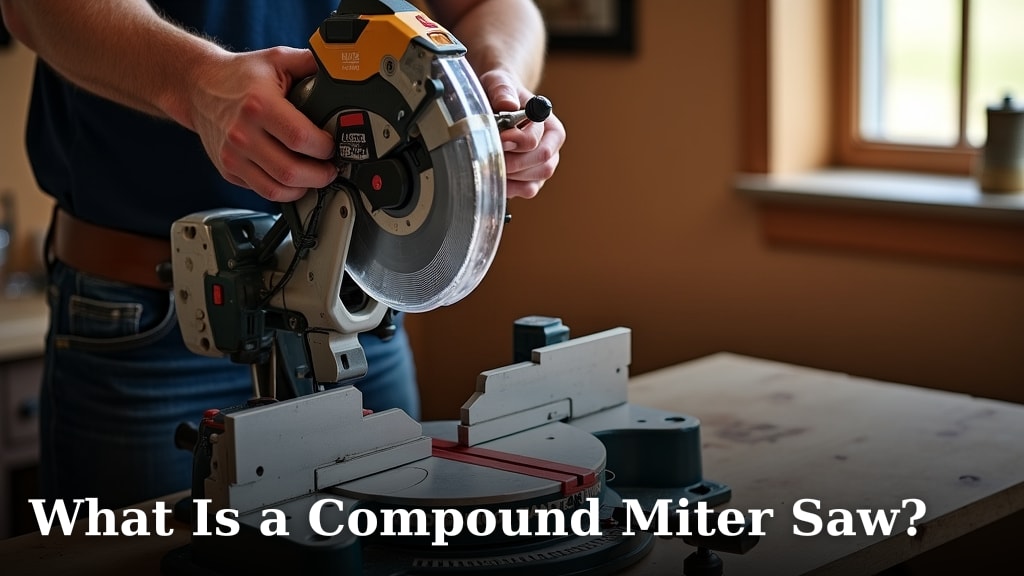 What Is a Compound Miter Saw?