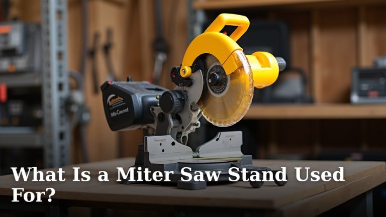 What Is a Miter Saw Stand Used For?