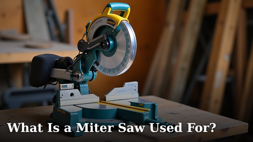 What Is a Miter Saw Used For?
