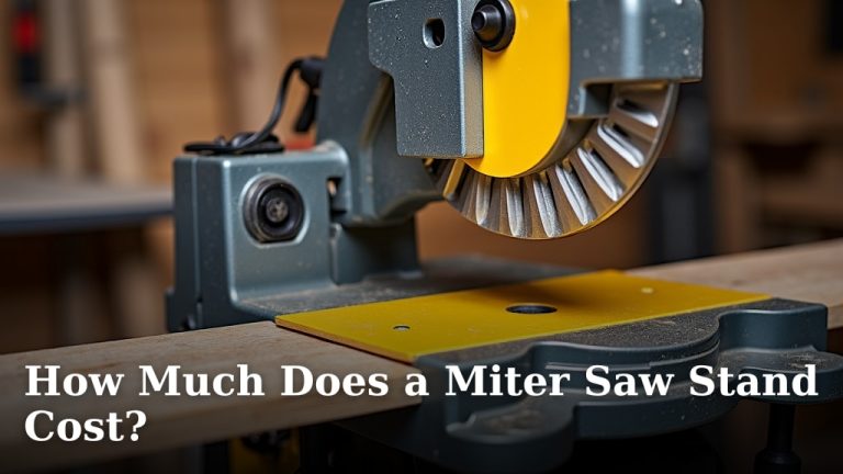 How Much Does a Miter Saw Stand Cost?