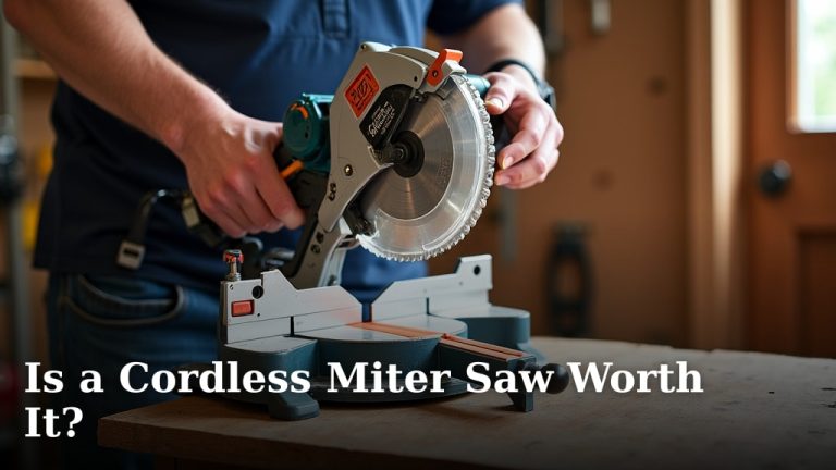 Is a Cordless Miter Saw Worth It?