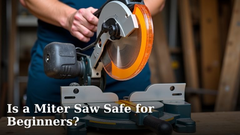 Is a Miter Saw Safe for Beginners?
