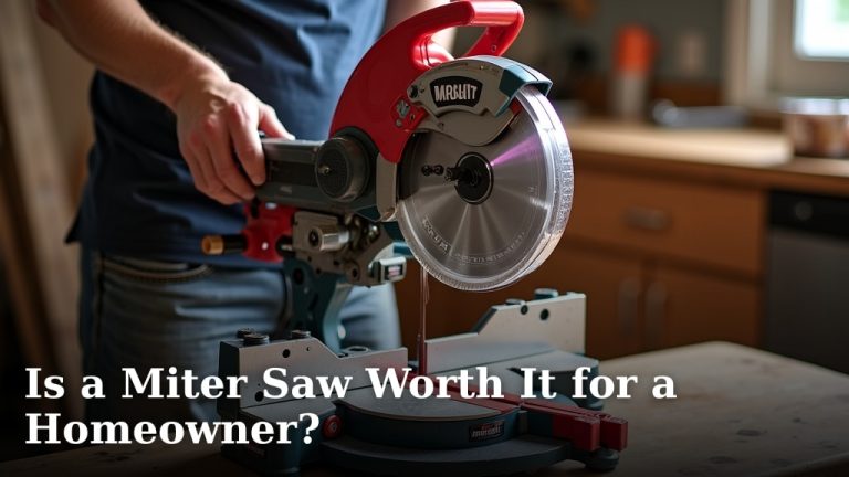 Is a Miter Saw Worth It for a Homeowner?