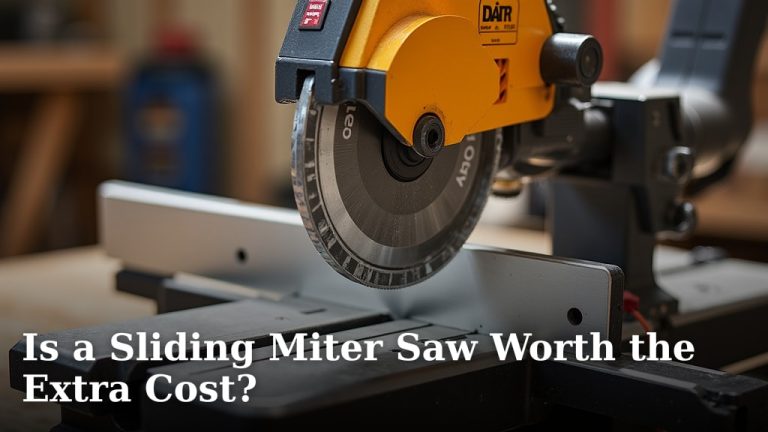 Is a Sliding Miter Saw Worth the Extra Cost?