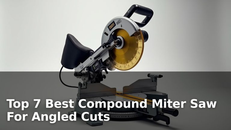 Top 7 Best Compound Miter Saw For Angled Cuts