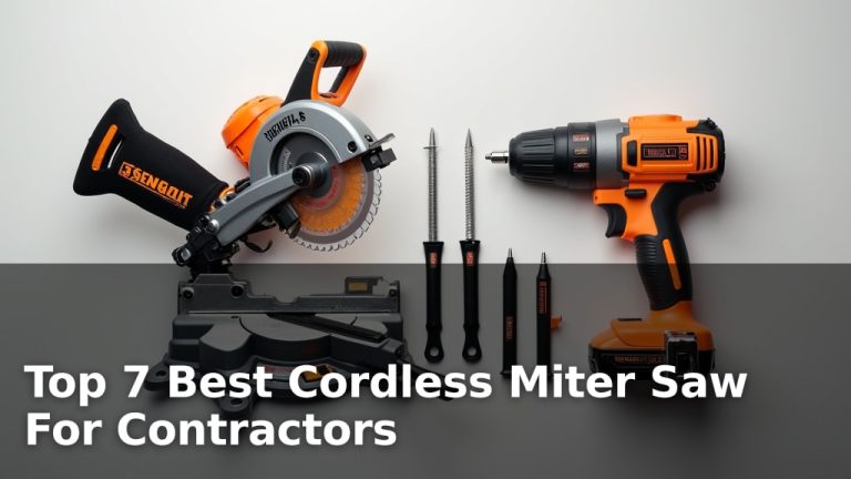 Top 7 Best Cordless Miter Saw For Contractors