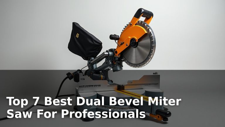 Top 7 Best Dual Bevel Miter Saw For Professionals