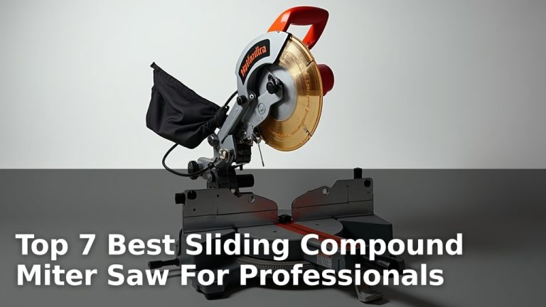 Top 7 Best Sliding Compound Miter Saw For Professionals