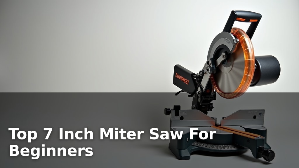 Top 7 Inch Miter Saw For Beginners