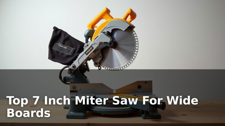 Top 7 Inch Miter Saw For Wide Boards