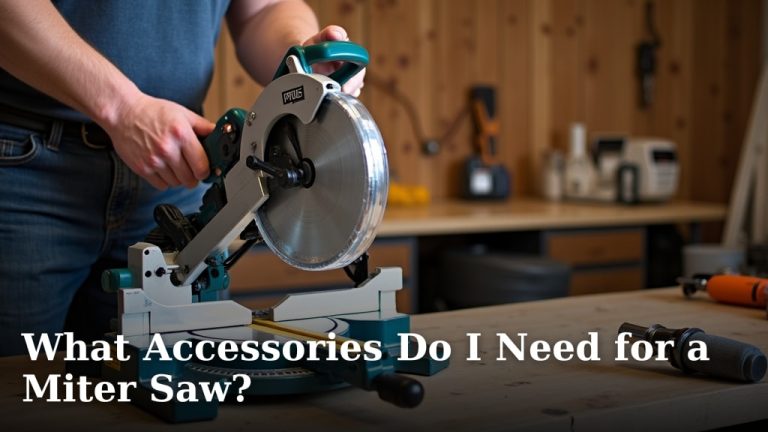 What Accessories Do I Need for a Miter Saw?