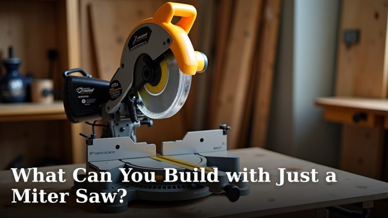 What Can You Build with Just a Miter Saw?