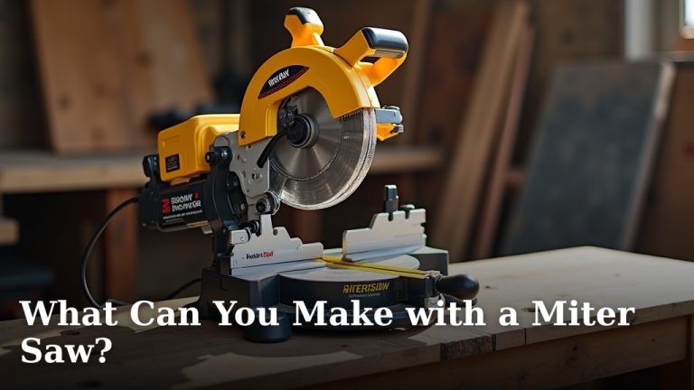 What Can You Make with a Miter Saw?