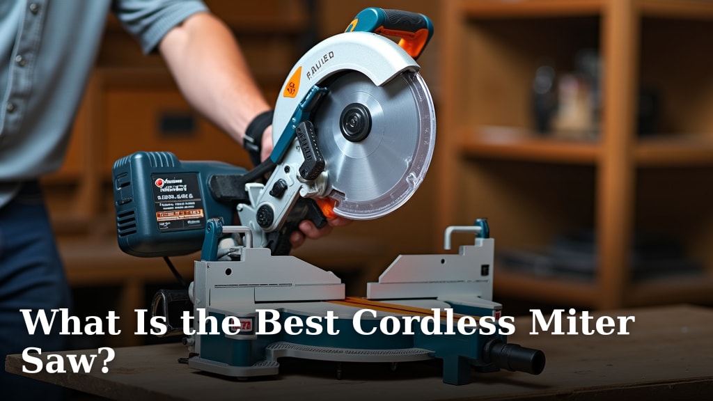 What Is the Best Cordless Miter Saw?