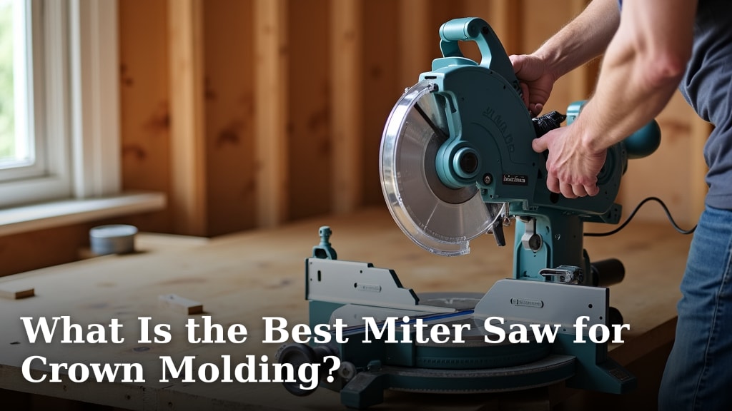 What Is the Best Miter Saw for Crown Molding?