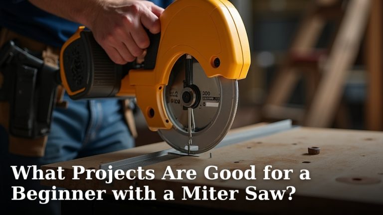 What Projects Are Good for a Beginner with a Miter Saw?