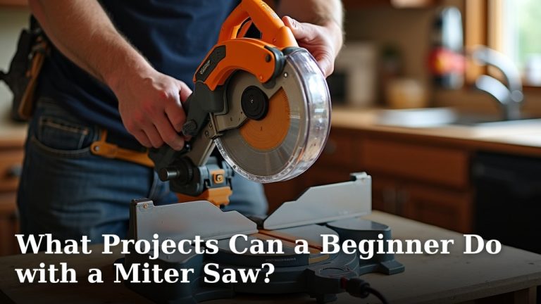 What Projects Can a Beginner Do with a Miter Saw?