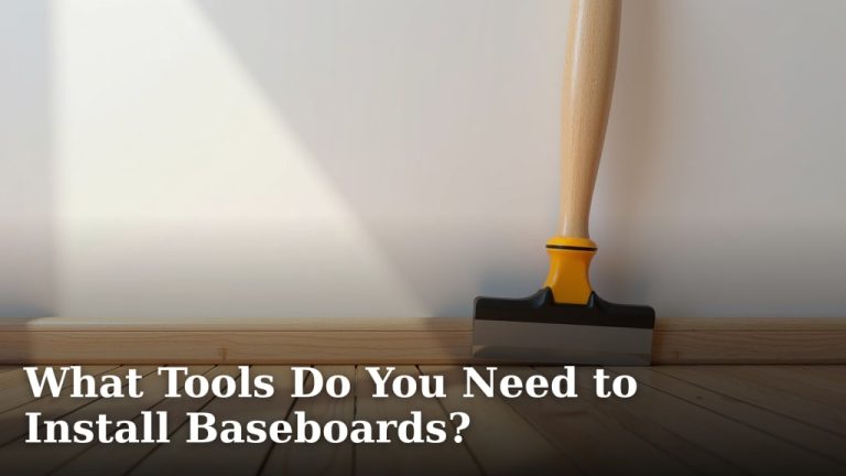 What Tools Do You Need to Install Baseboards?