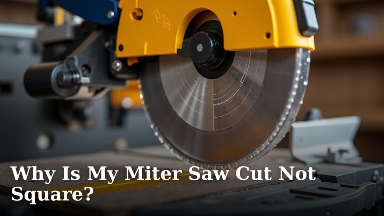 Why Is My Miter Saw Cut Not Square?