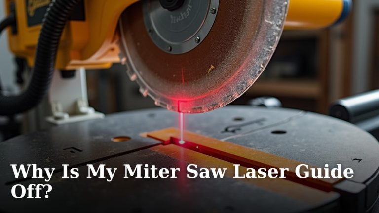 Why Is My Miter Saw Laser Guide Off?
