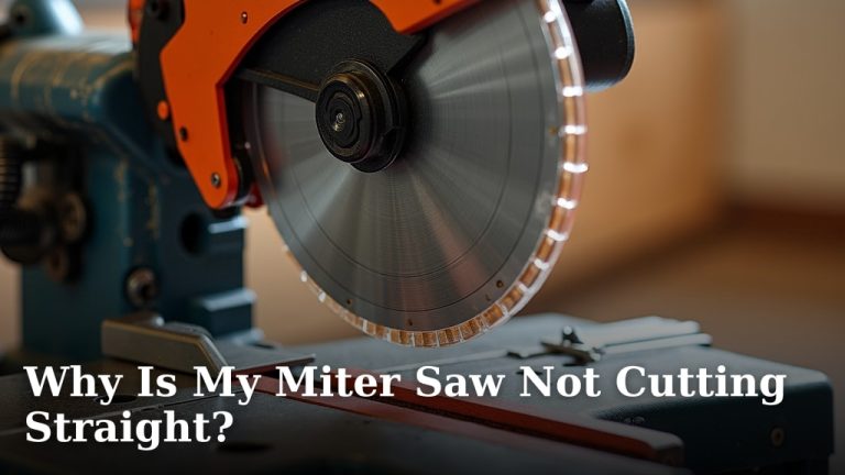 Why Is My Miter Saw Not Cutting Straight?