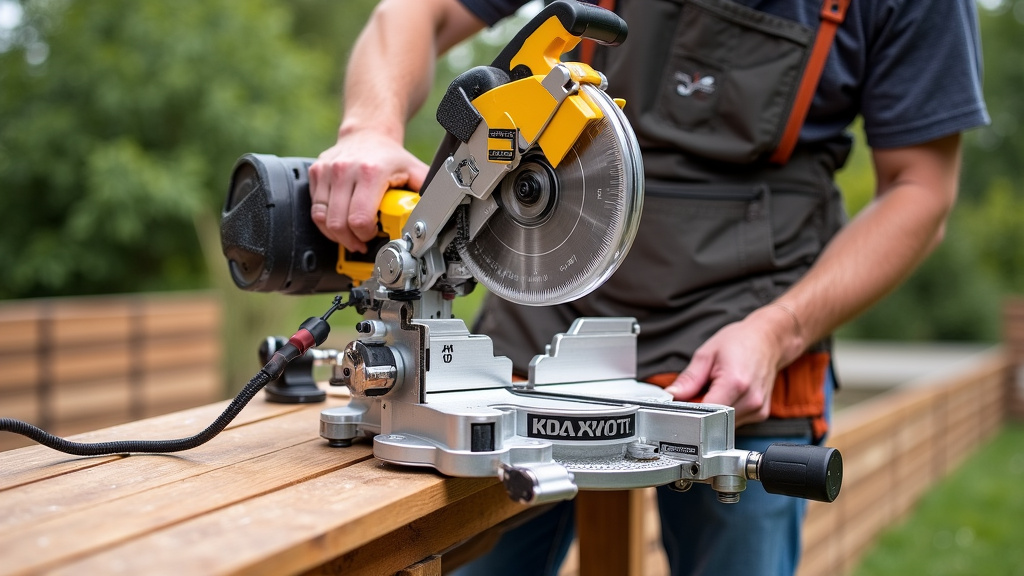Using a Miter Saw on Composite Decking: The Basics