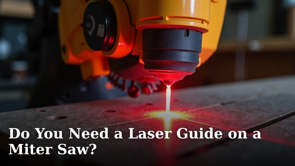 Do You Need a Laser Guide on a Miter Saw?