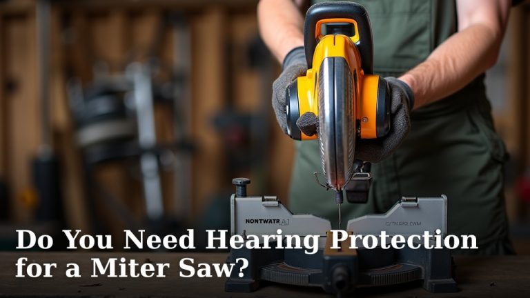 Do You Need Hearing Protection for a Miter Saw?