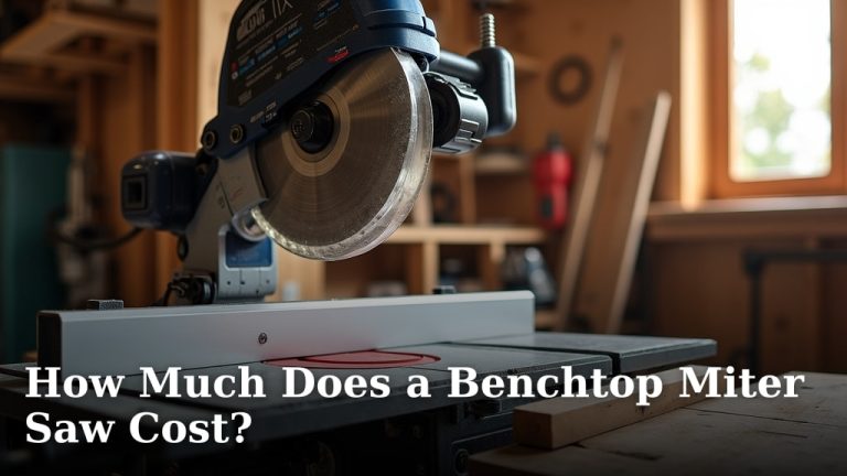 How Much Does a Benchtop Miter Saw Cost?