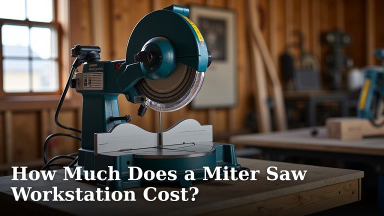 How Much Does a Miter Saw Workstation Cost?