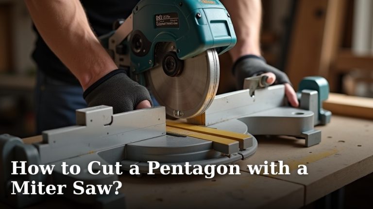 How to Cut a Pentagon with a Miter Saw?
