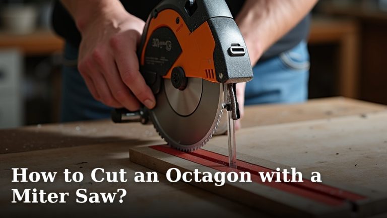How to Cut an Octagon with a Miter Saw?