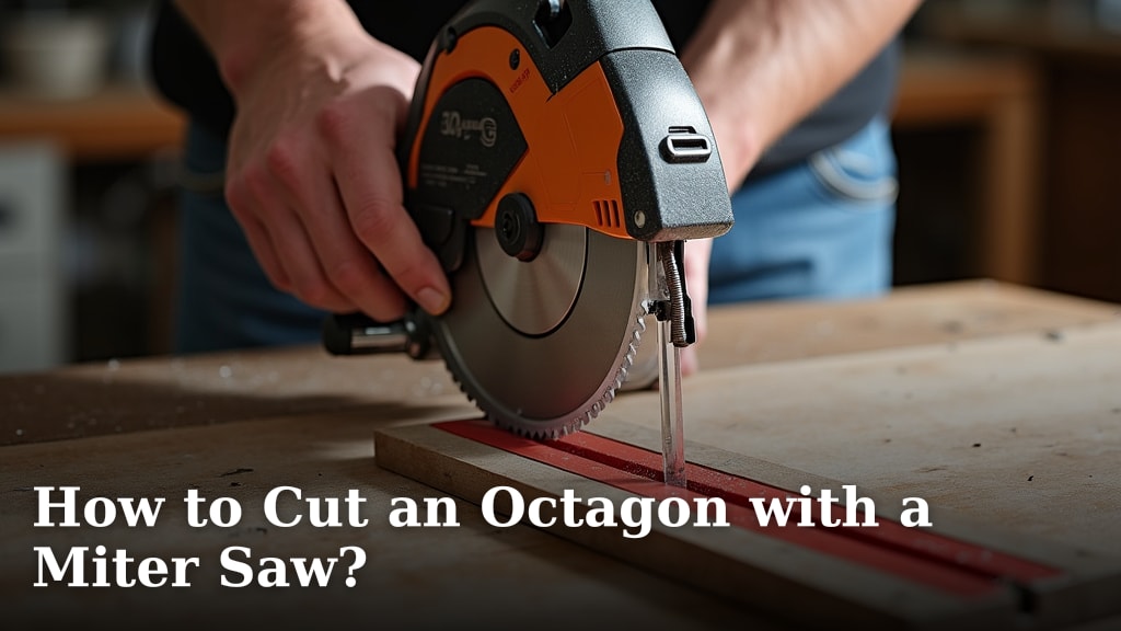 How to Cut an Octagon with a Miter Saw?