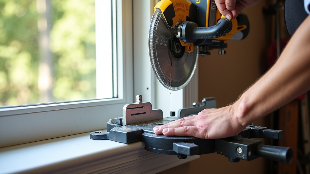 Perfecting Your Window Trim Cuts with a Miter Saw