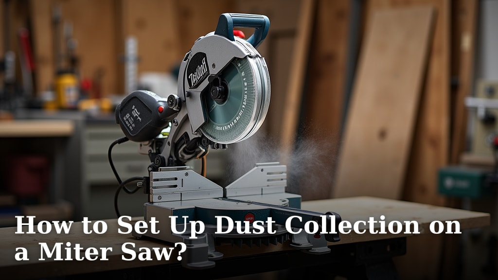 How to Set Up Dust Collection on a Miter Saw?